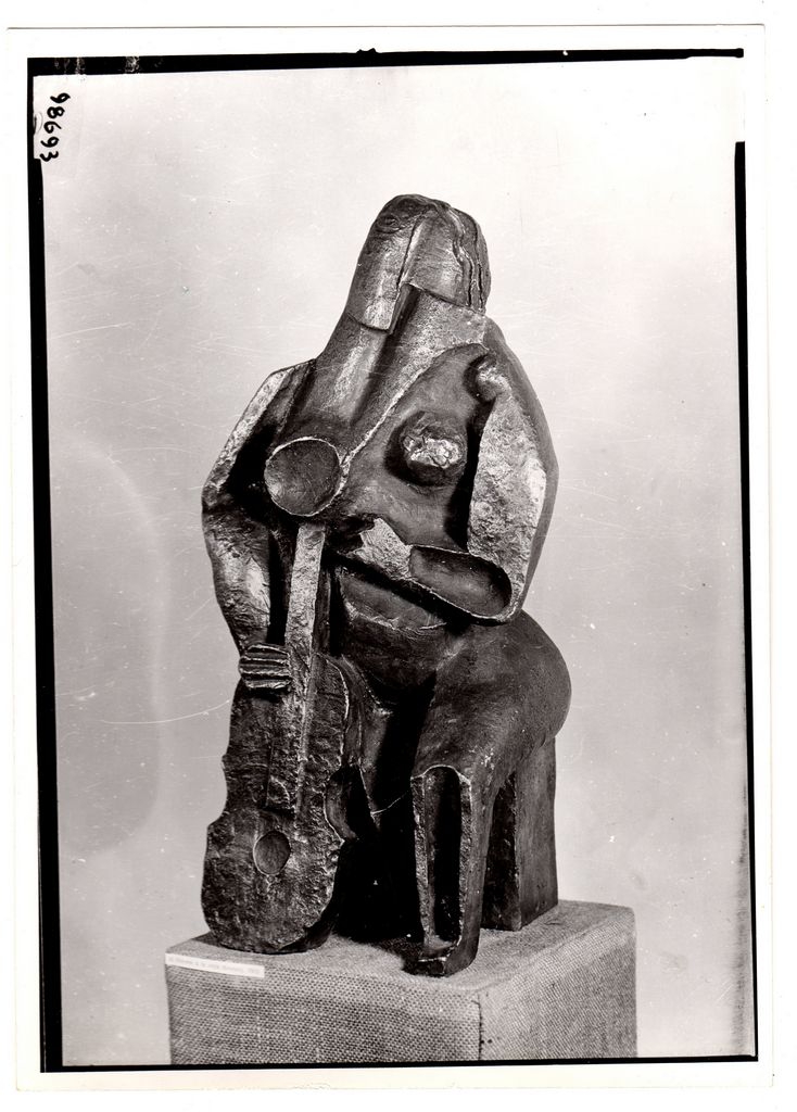 Αναπαραγωγή έργου “Femme assise au luth”