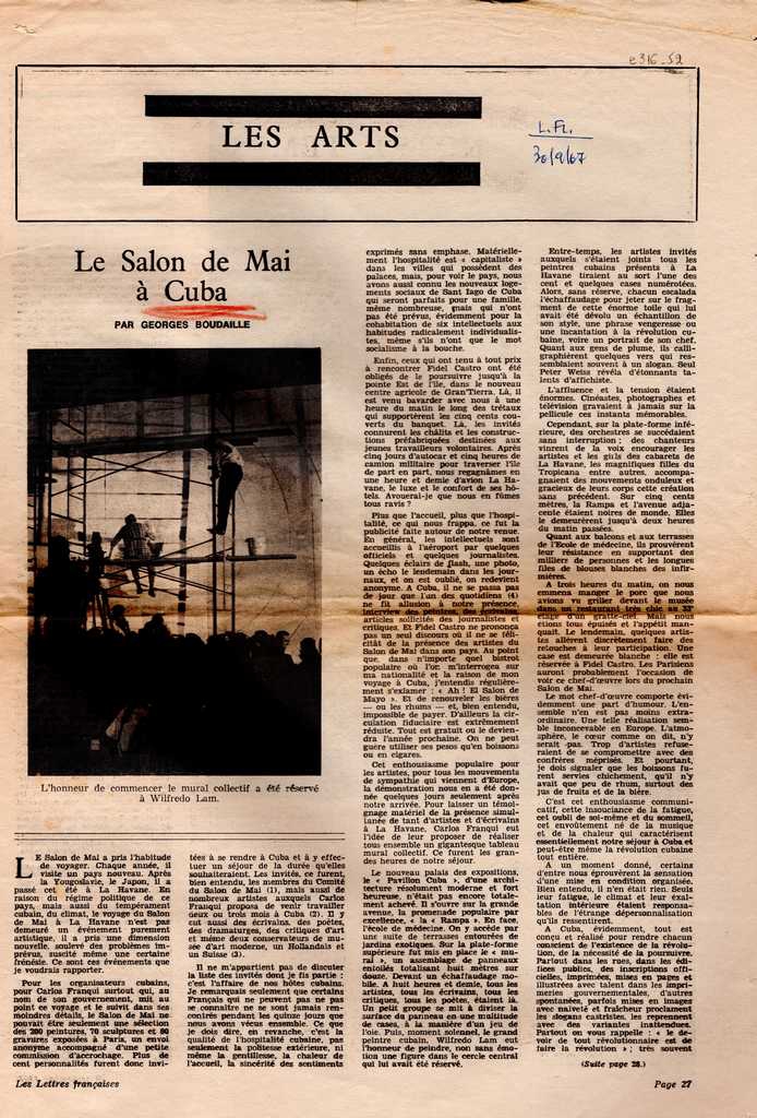 “Le Salon de Mai à Cuba”