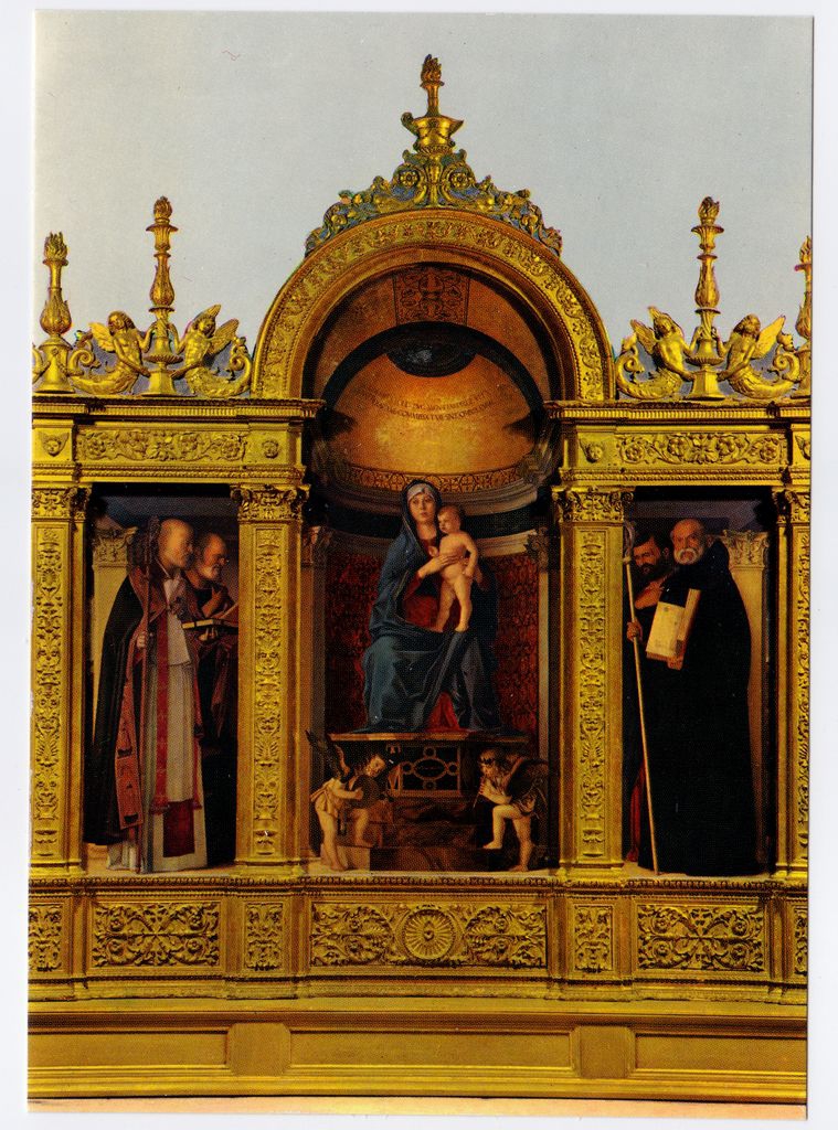 Αναπαραγωγή έργου του G. Bellini “Trittico”