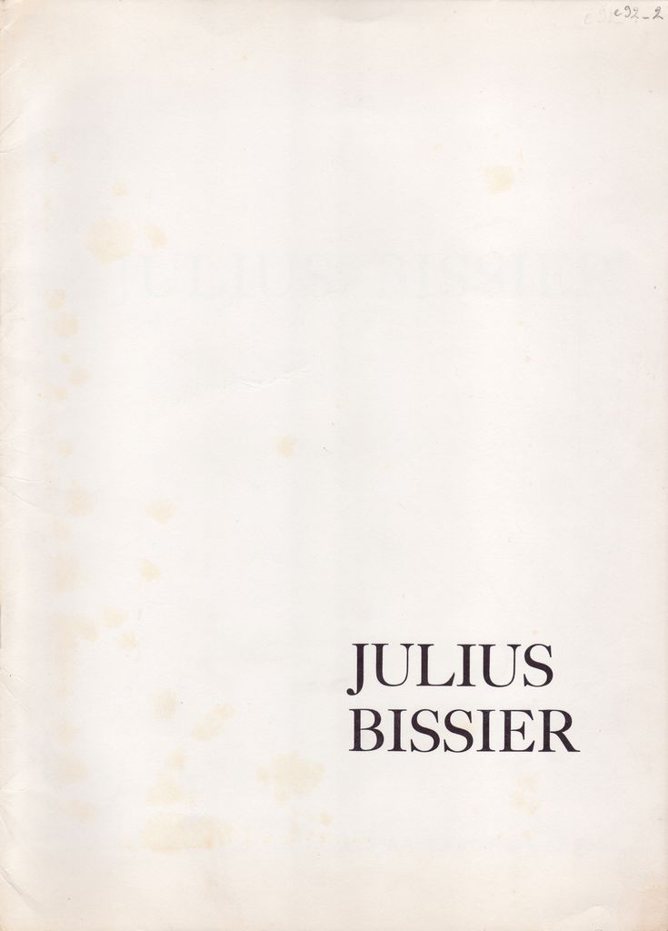 Έκθεση Julius Bissier