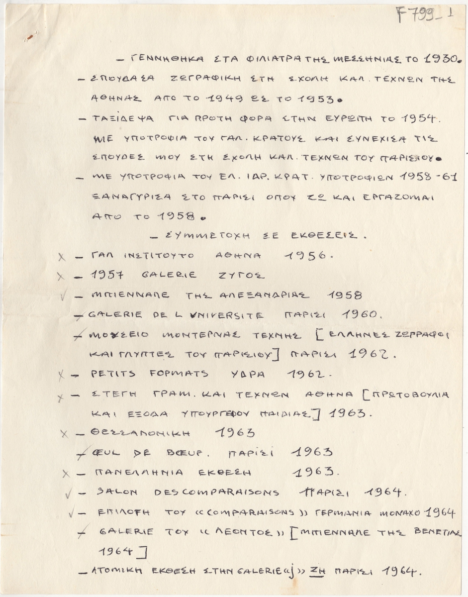 Βιογραφικό σημείωμα του Παύλου Διονυσόπουλου