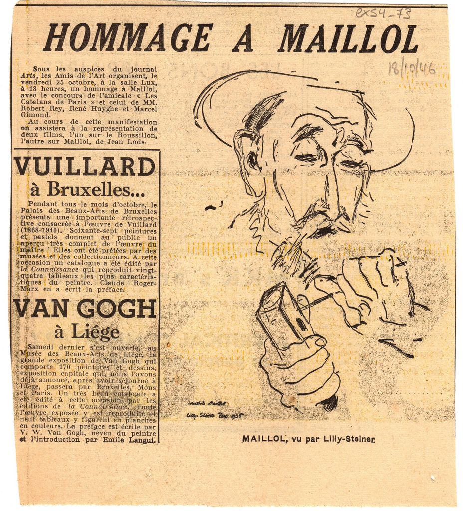 “Hommage à Maillol”