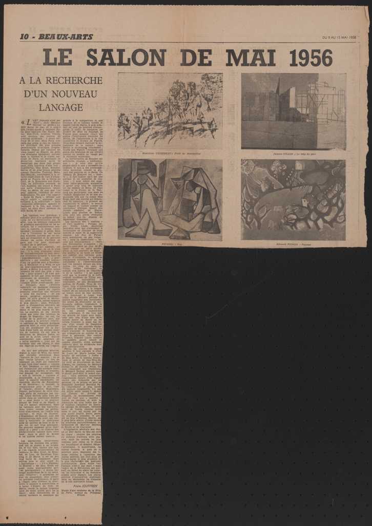 “Le salon de mai 1956”