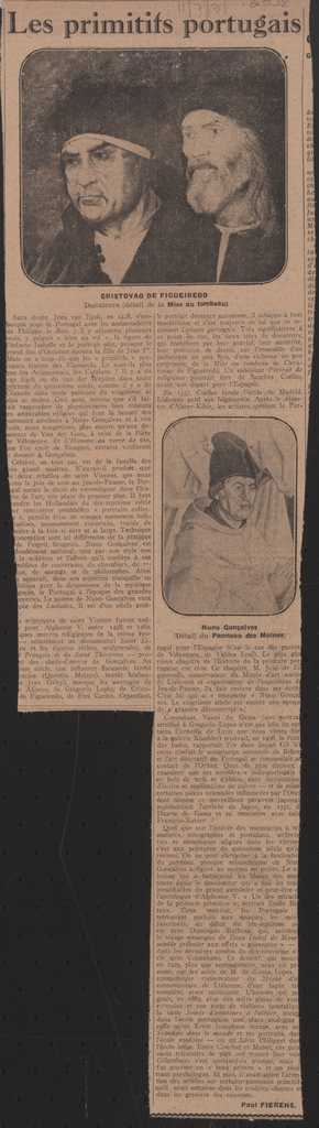 “Les primitifs portugais”