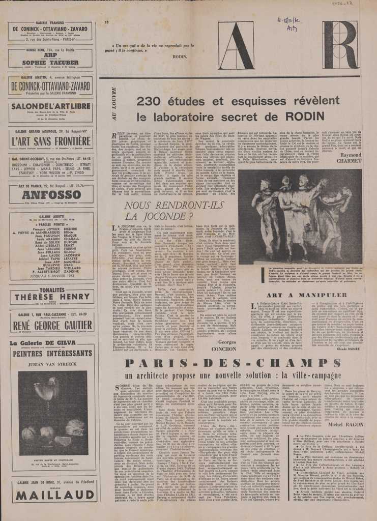 “Au Louvre 230 études et esquisses révèlent le laboratoire secret de Rodin”