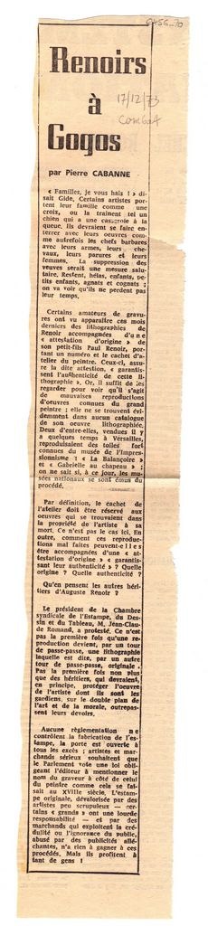 “Renoirs à Gogos”