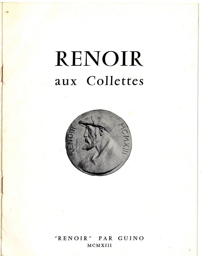 “Renoir aux Collettes”