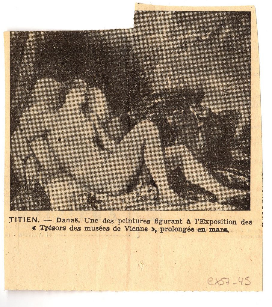 Αναπαραγωγή έργου “Danaë”