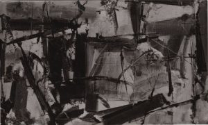 Αναπαραγωγή έργου του Γ. Σπυρόπουλου