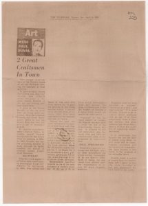 “2 Great Craftsmen In Town”