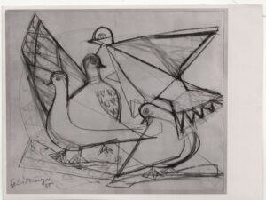 Αναπαραγωγή έργου «Περιστέρια»