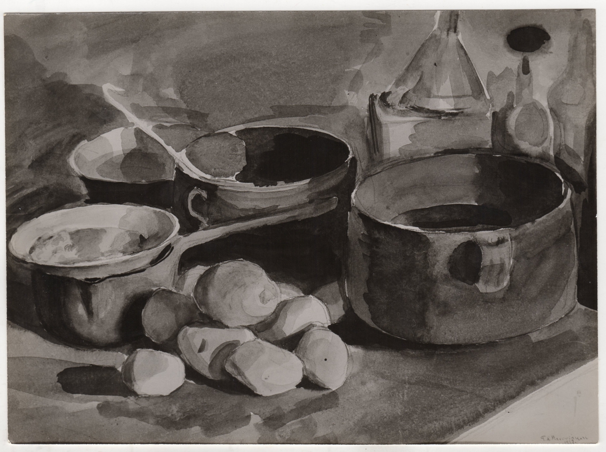 Αναπαραγωγή έργου “Nature Morte με πατάτες”