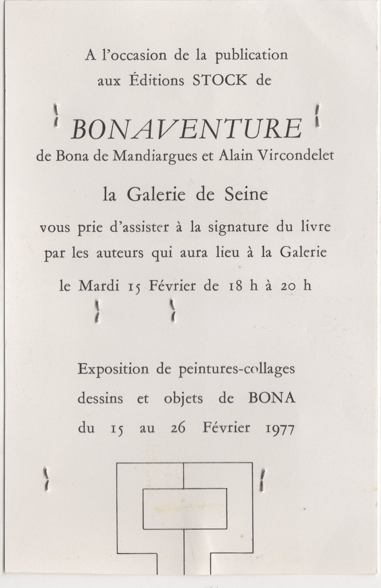 Έκθεση Bona de Mandiargues