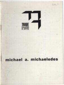 Έκθεση “michael a. michaeledes”