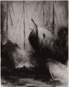 Αναπαραγωγή έργου «Καρνάγια στη Θάσο».