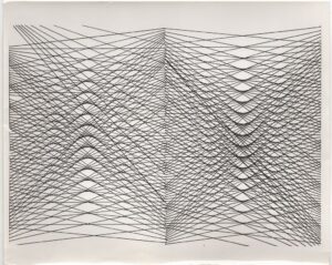 Αναπαραγωγή έργου του Π. Ξαγοράρη «Απεόντα–παρεόντα»