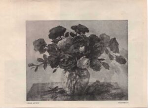 Αναπαραγωγή έργου της Τζ. Αργυρού «Τριαντάφυλλα»