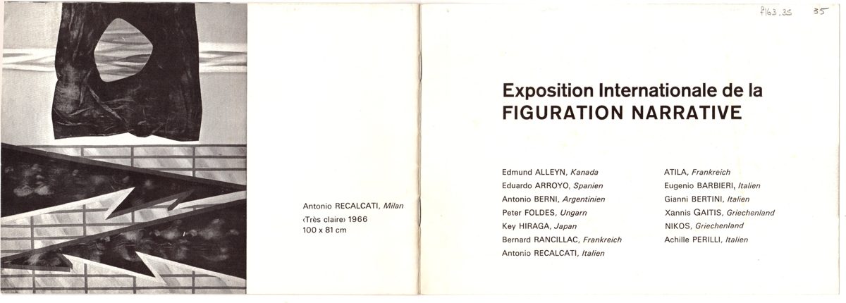 Έκθεση “Exposition Internationale de la Figuration Narrative”