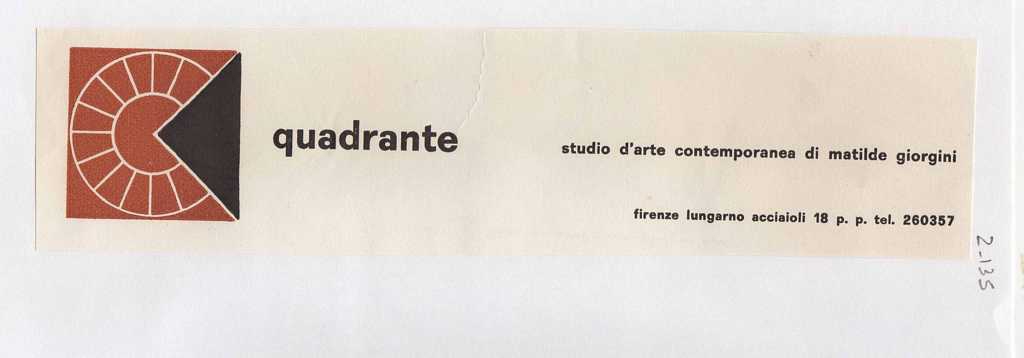 Απόκομμα με στοιχεία της Galleria Quadrante