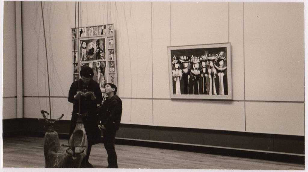 Η Ι. Βεροπούλου-Σπητέρη στο Musée Rath της Γενεύης, στα πλαίσια της έκθεσης “Art Hellénique Contemporain”