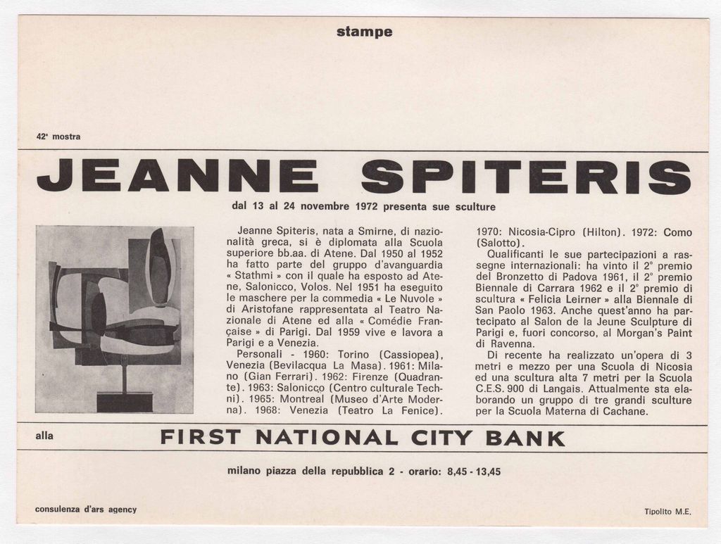 Έκθεση “Jeanne Spiteris”