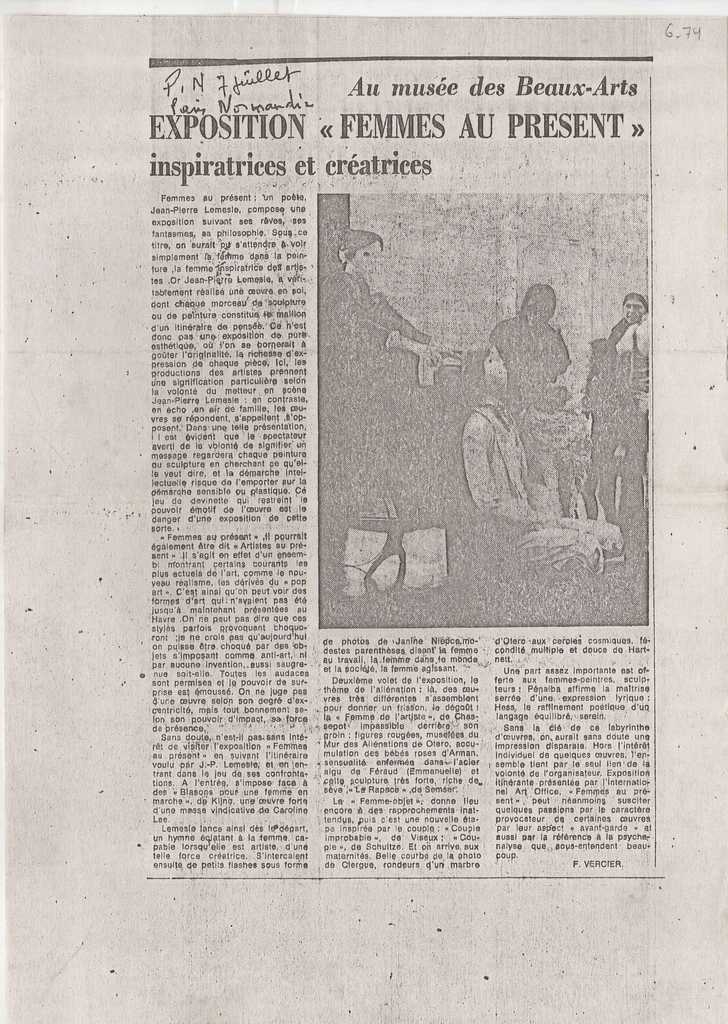 “Femmes au présent: Inspiratrices et créatrices”