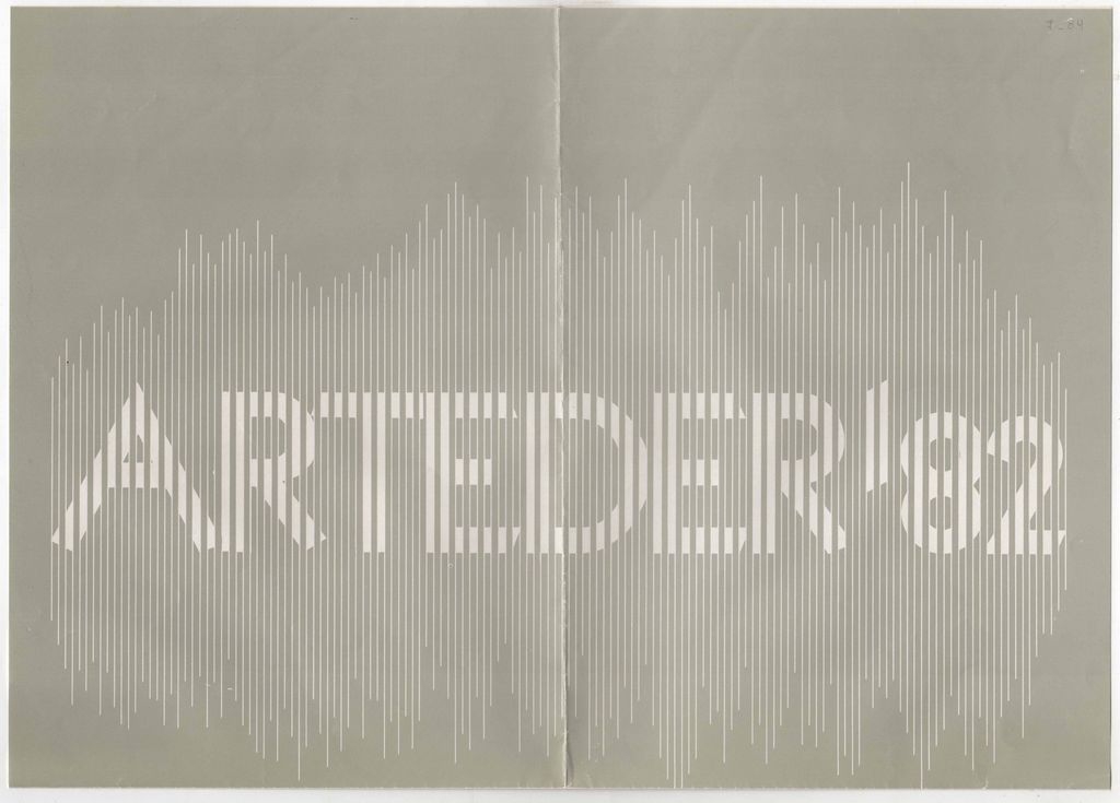 Έκθεση “Arteder ’82 – Muestra Internacional de Arte Grafico”