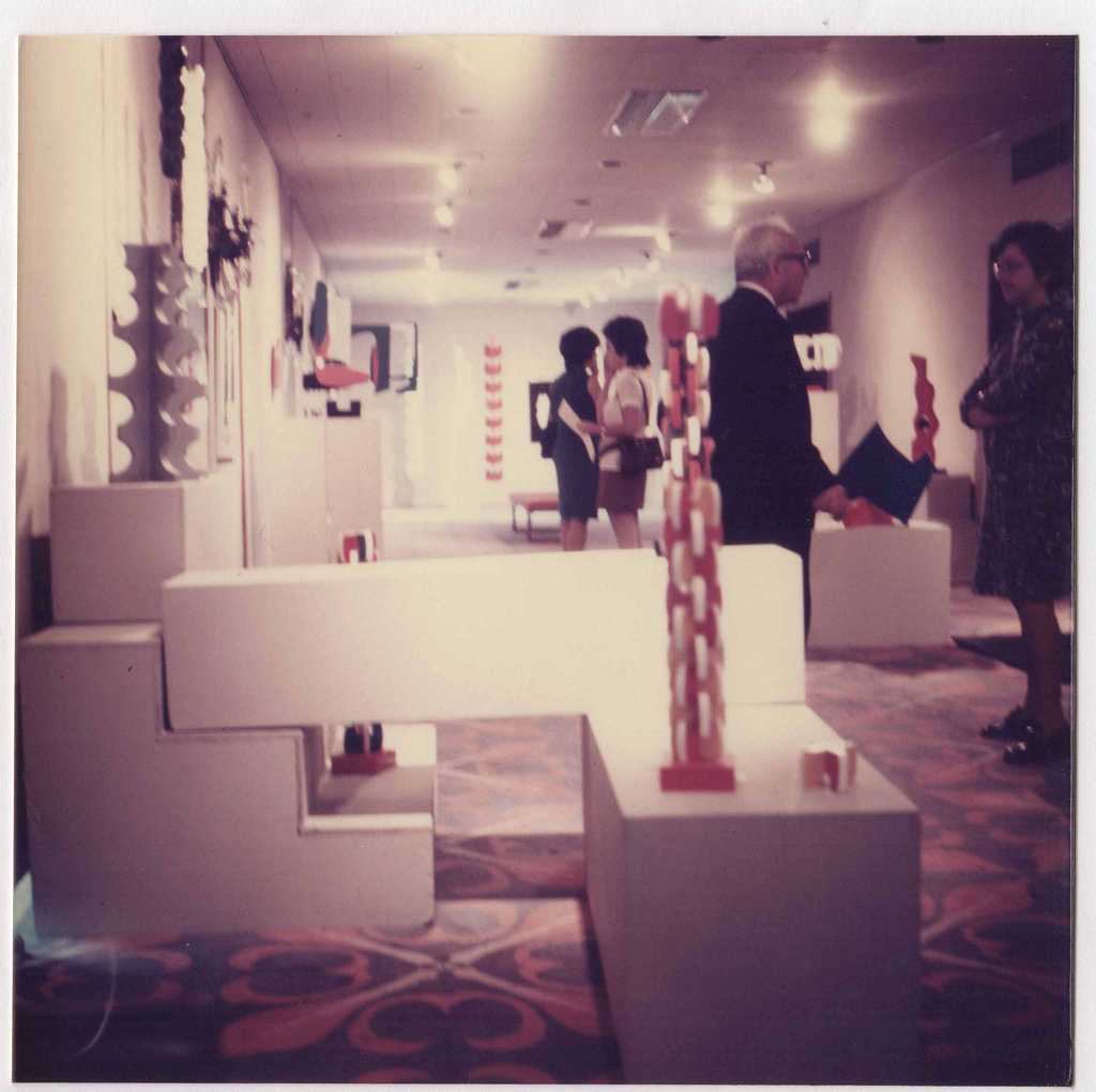 Στιγμιότυπο από την Έκθεση “Sculpture Jeanne Spiteris-Multiple Composable No. 10”