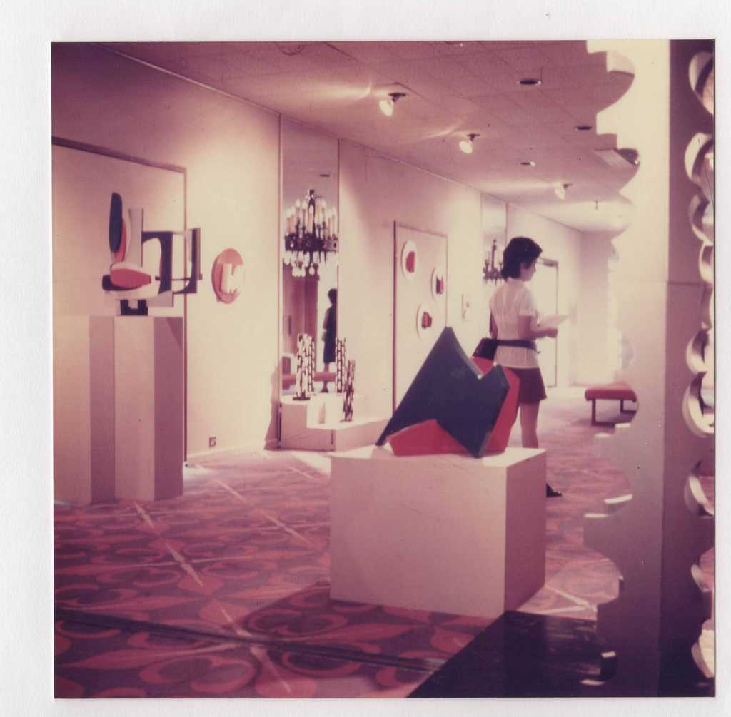Στιγμιότυπο από την Έκθεση “Sculpture Jeanne Spiteris-Multiple Composable No. 10”