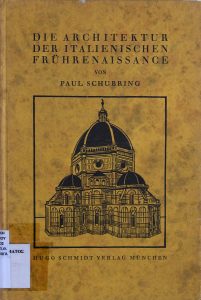 The Architecture of the Italian Early Renaissance