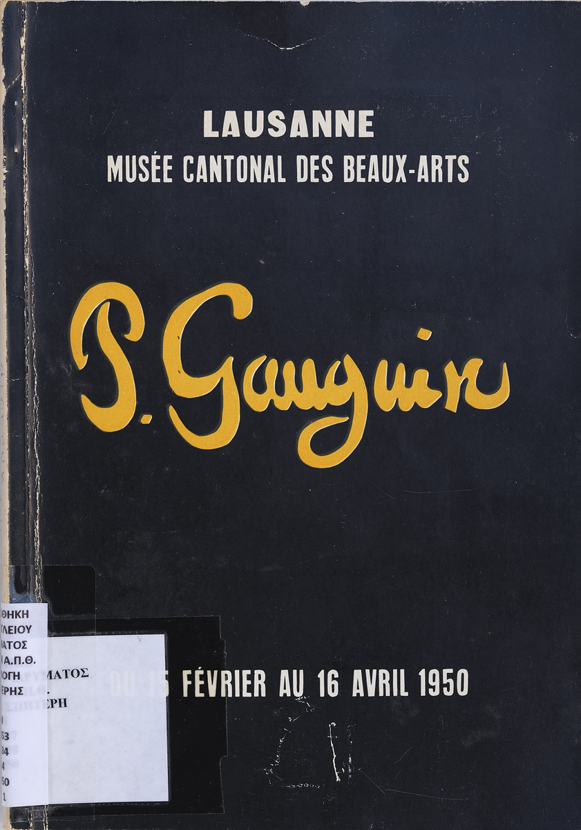 Gauguin : Exposition du Centenaire