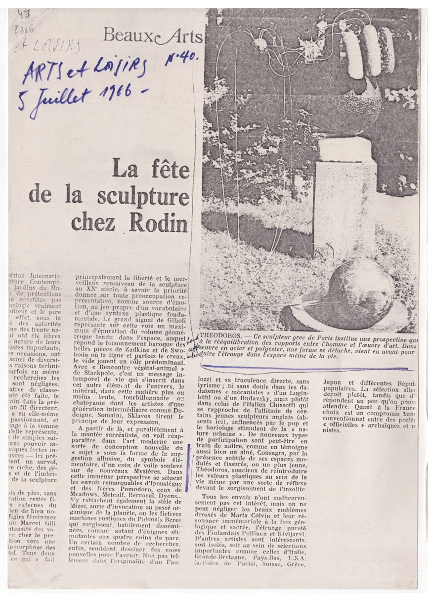 “La fête de la sculpture chez Rodin”