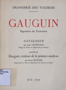 Gauguin: Centennial Exhibition