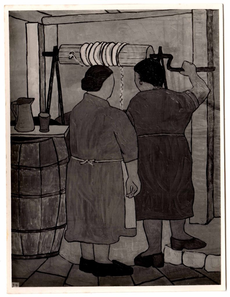Αναπαραγωγή έργου “Les trois tonneaux”
