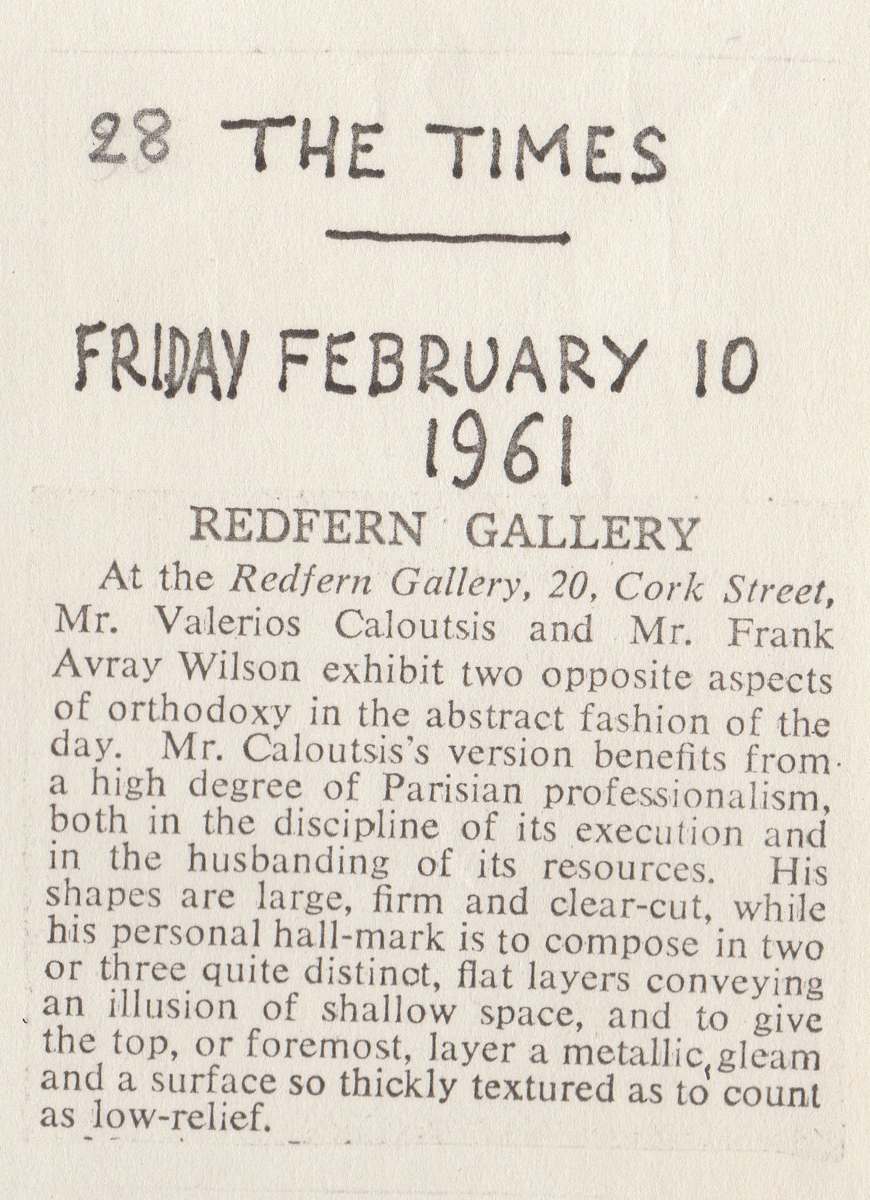 “Redfern Gallery”