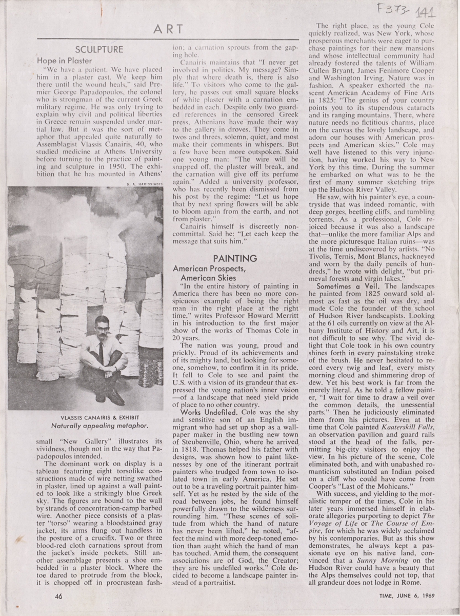 “Hope in plaster”