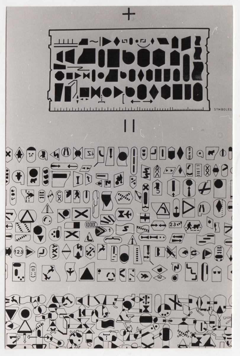Αναπαραγωγή έργου “Code de la Route et symboles pour organigrammes”