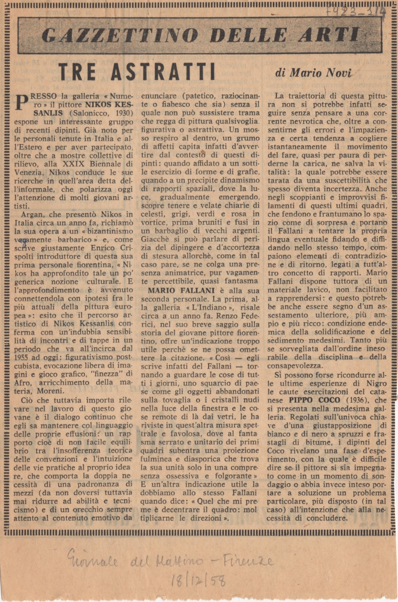 “Tre Astratti”